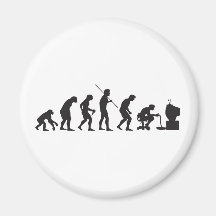 Evolution von Videospiel-SpielGamer Kühlschrankmagnet