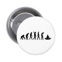 Evolutions-Yoga Anstecknadelbuttons