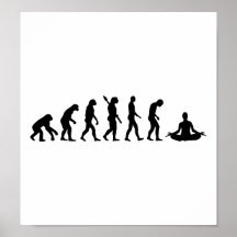 Evolutions-Yoga Poster
