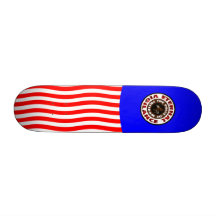 Ewige Wachsamkeit Bedrucktes Skateboard