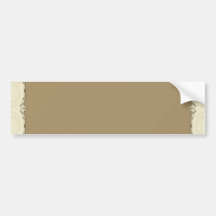Exklusive braune Beschaffenheit Auto Sticker