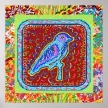 Exotischer Vogel 2 durch Naveen Poster