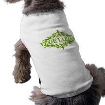 Extravagant im Grün - Vegetarier Haustier Tshirt