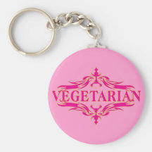 Extravagant im Rosa - Vegetarin Schlüsselband