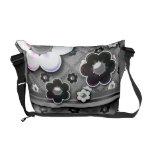 Extravagante Blumenbotetasche Kurier Taschen