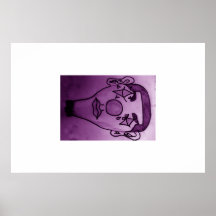 Extravaganter Clown Poster
