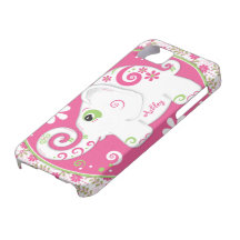 Extravaganter Elefant BlumeniPhone 5 Case-Mate-Fal