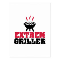Extrem Griller postkarten