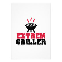 Extrem Grillvorrichtung Einladungskarte