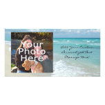 Extreme Entspannungs-Strand-Ansicht Personalisierte Foto Karte