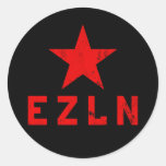 EZLN - Ejército Zapatista de Liberación Nacional Runde Sticker