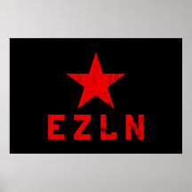 EZLN - Ejército Zapatista de Liberación Nacional Posterdrucke