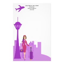Fabelhafter Flugbegleiter Druckpapier