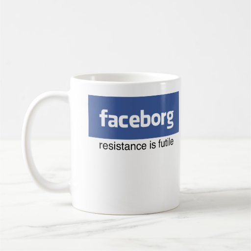 facebook der borg Becher Tee Haferl