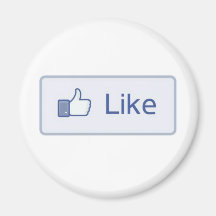 Facebook mögen magnete