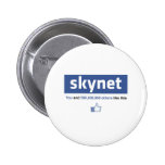 Facebook - Skynet Anstecknadel