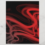 Fadenartiges rotes abstraktes flyer
