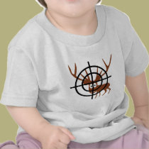 Fadenkreuz-Rotwild t-shirts