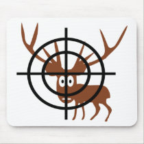 Fadenkreuz-Rotwild mousepads