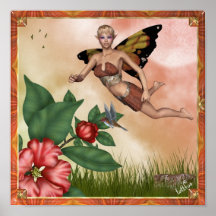 Fae&Flowers Plakate