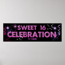 Fahnen-Plakat des Bonbon-16