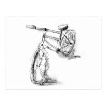 Fahrrad II Postkarten
