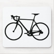 Fahrrad laufen - Rennläuferfahrrad mousepads