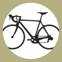 Fahrrad laufen - Rennläuferfahrrad aufkleber