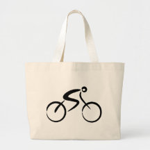 Fahrrad Leinentasche