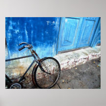 Fahrrad-Parken Posterdrucke