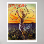 Fahrrad-Plakat/Druck: Vintages französisches Plaka