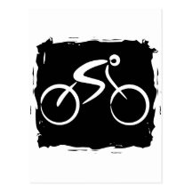 Fahrrad Postkarte