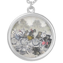 Fahrrad-Reitkatzen Schmuck