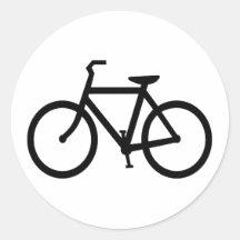 Fahrrad Runde Sticker