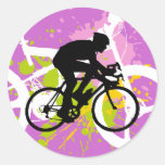 Fahrrad Runder Aufkleber