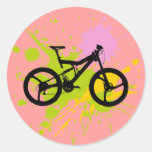 Fahrrad Runder Sticker