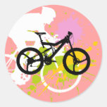 Fahrrad Runder Sticker