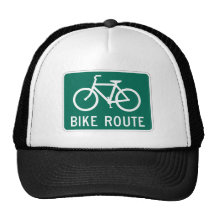 Fahrrad-Weg-Kappe