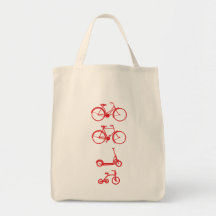 Fahrräder Roller bicycles scooter Einkaufstaschen