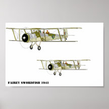 Fairey Schwertfische 1941 Posterdrucke