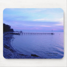 Fairhope Alabama Sonnenuntergang Mousepad