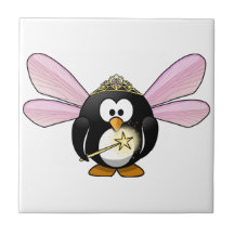 Fairy Penguin Ceramic Tiles
