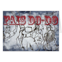 Fais Tun-entwerfen Grußkarte