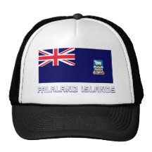 Falklandinseln kennzeichnen mit Namen Baseball Mützen