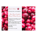 Fall-Moosbeeren, die Einladung Wedding sind
