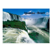 Fälle Brasiliens Iguassu (St.K.) Postkarten