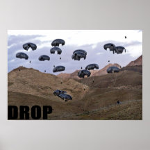 FallschirmResupply Plakatdruck
