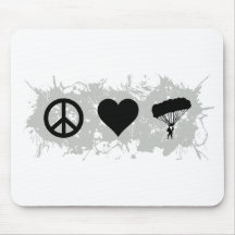 Fallschirmspringen Mousepad