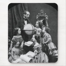 Familien-Geografie-Lektion ~ 1850 Mauspads