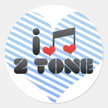 Fan mit 2 Tönen Sticker